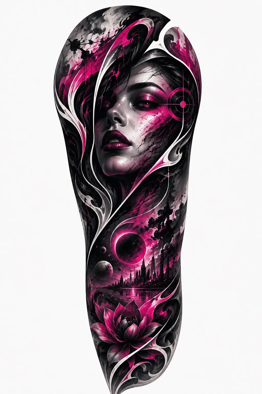 Crimson Eclipse, original LS tattoo concept